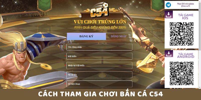 Cách Tham Gia Chơi Bắn Cá C54