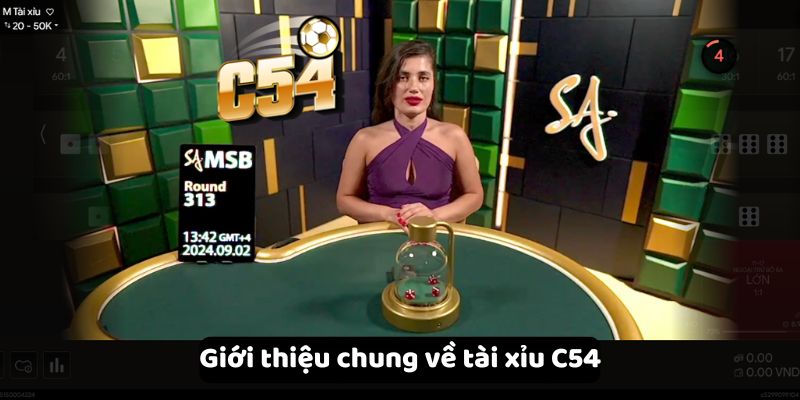 Giới thiệu chung về tài xỉu C54